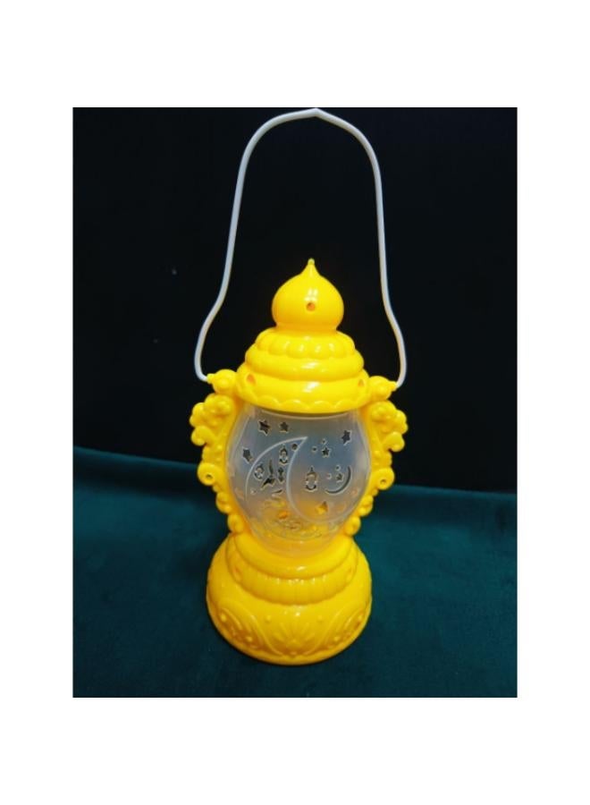 Plastic Ramadan Lantern For Kids with lights and ramadan songs - Image 2